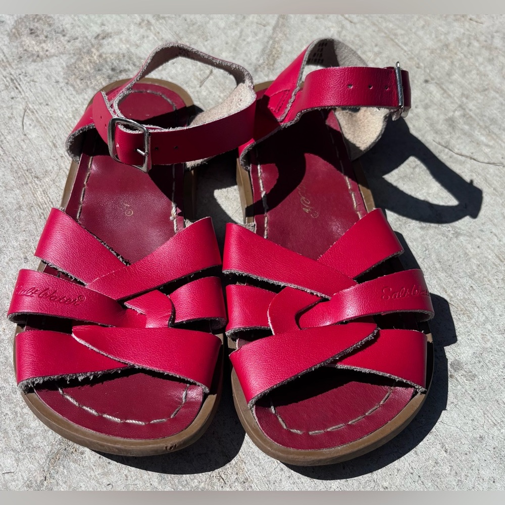 Saltwater sandals toddler sz 13